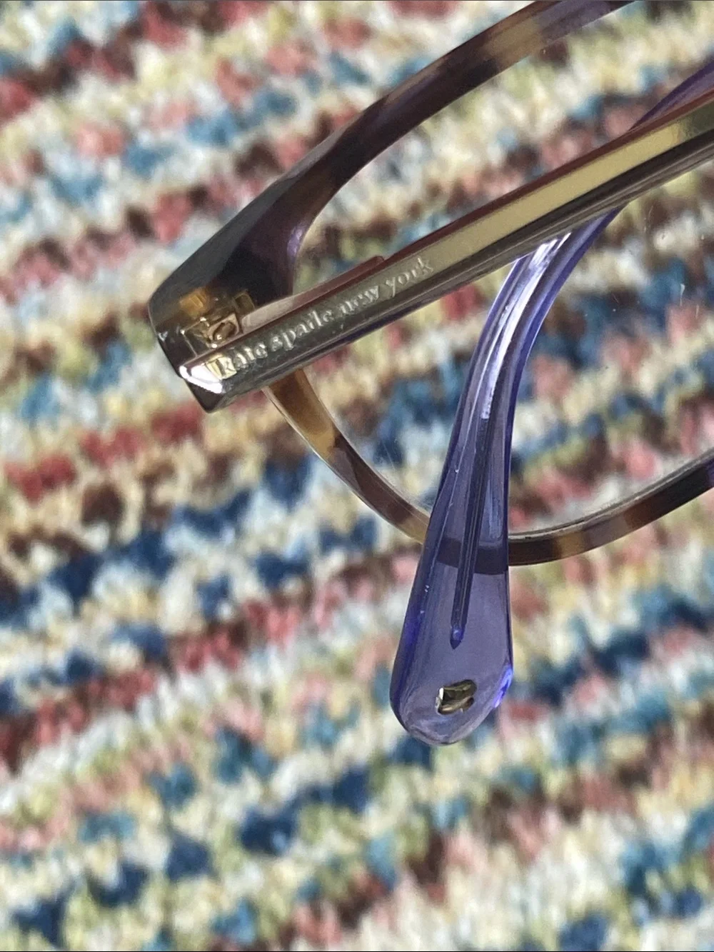 Kate Spade New York Natalia purple/tortoise shell frames